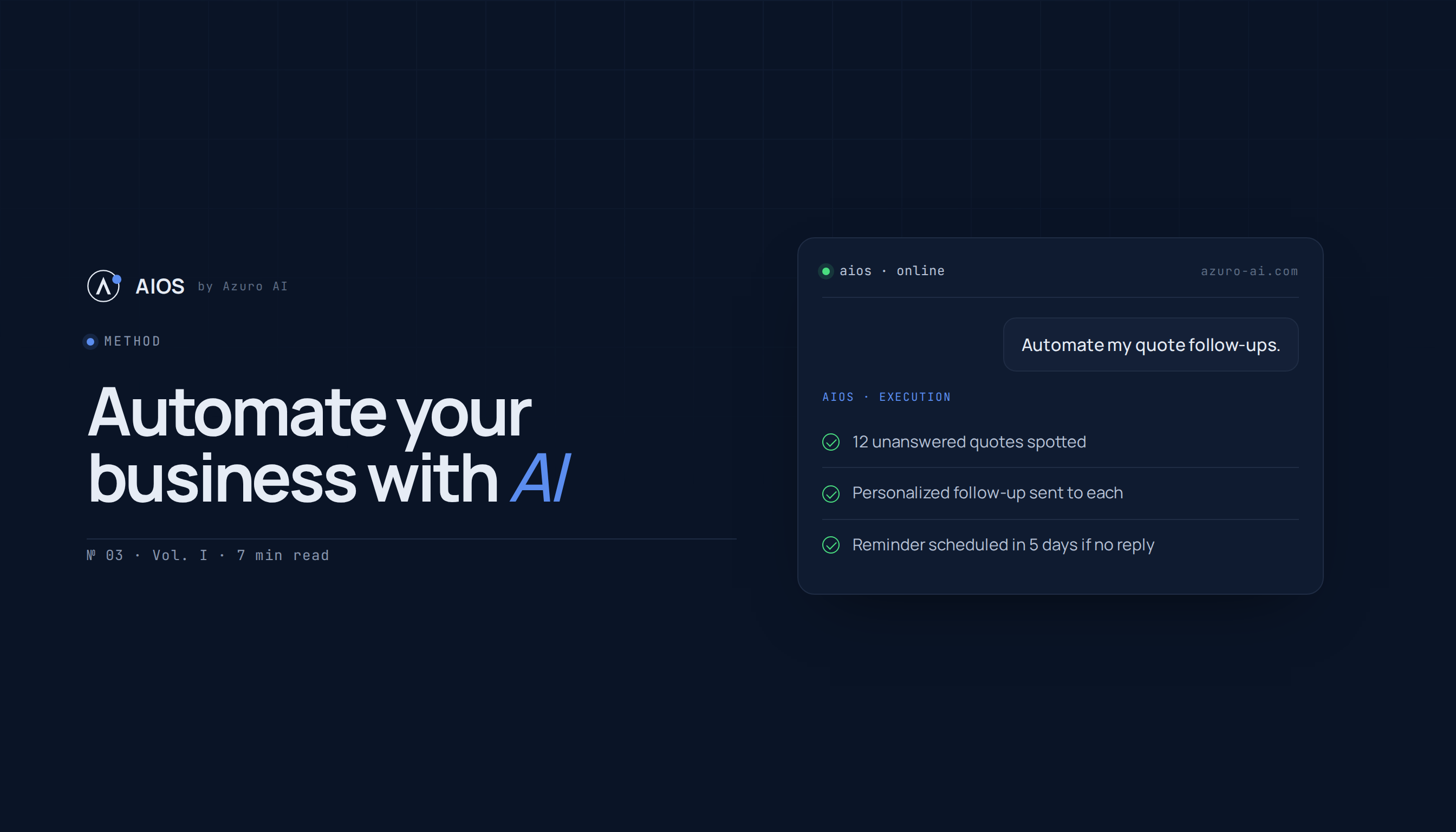 How to Automate Your Business with AI: The Getting-Started Guide