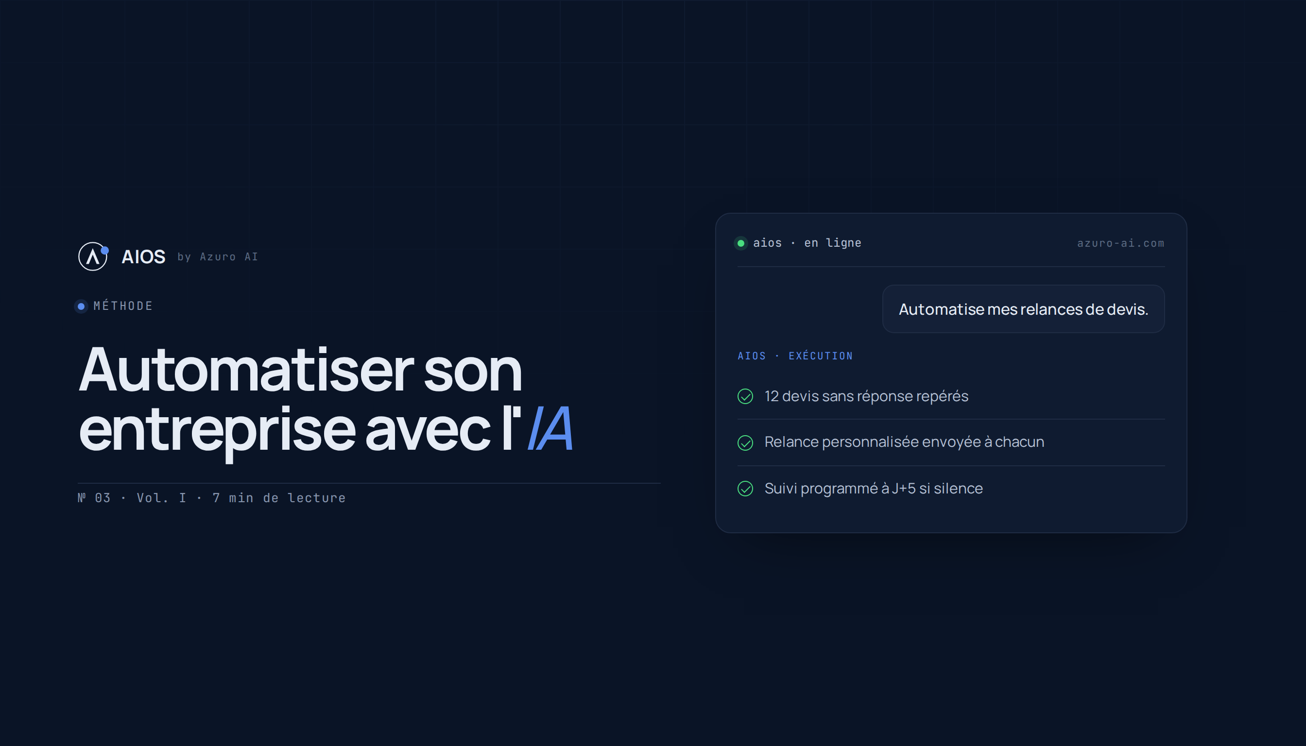 Automatiser son entreprise avec l'IA : le guide pour commencer