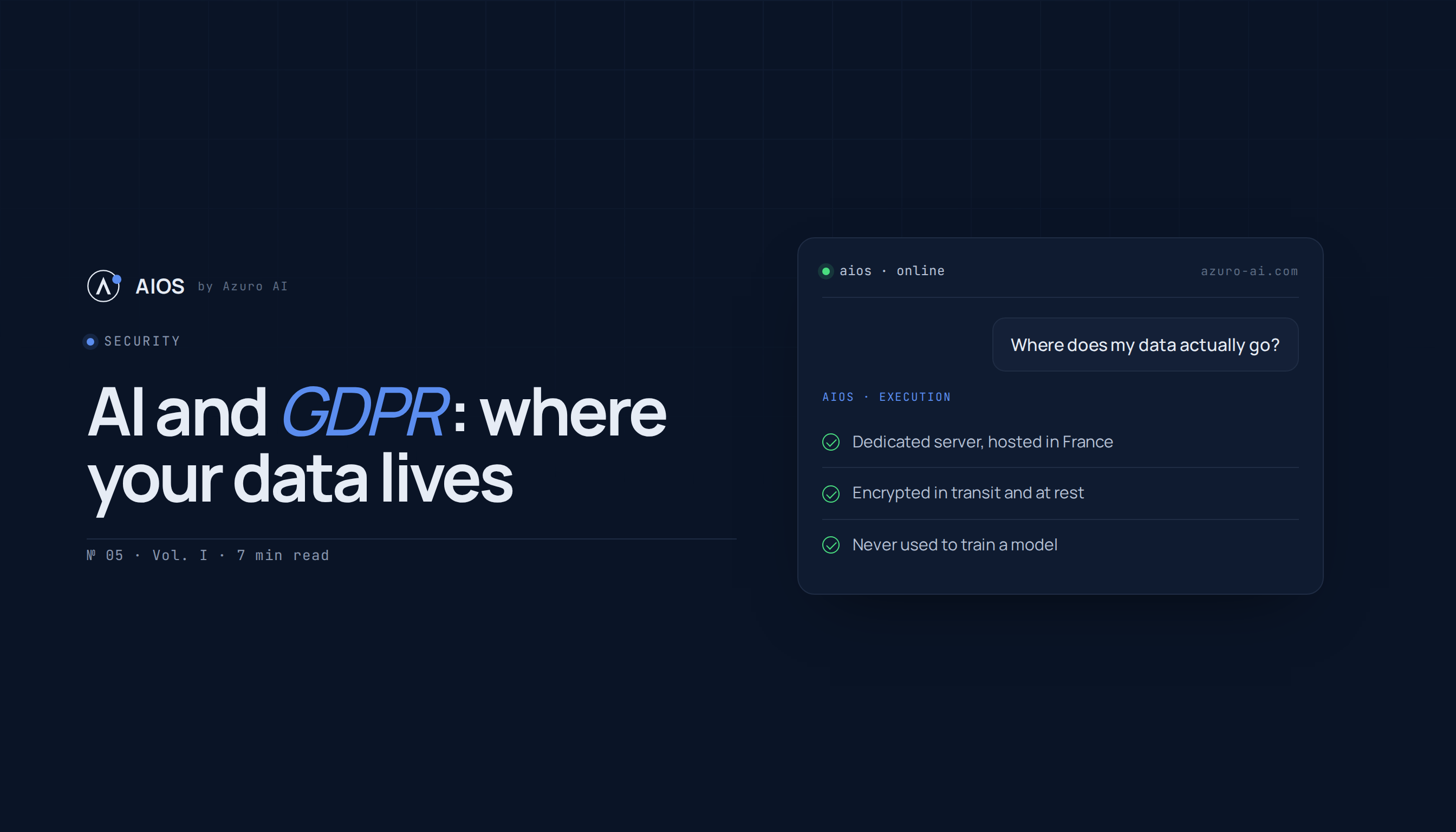 AI and GDPR: Where Your Business Data Actually Lives