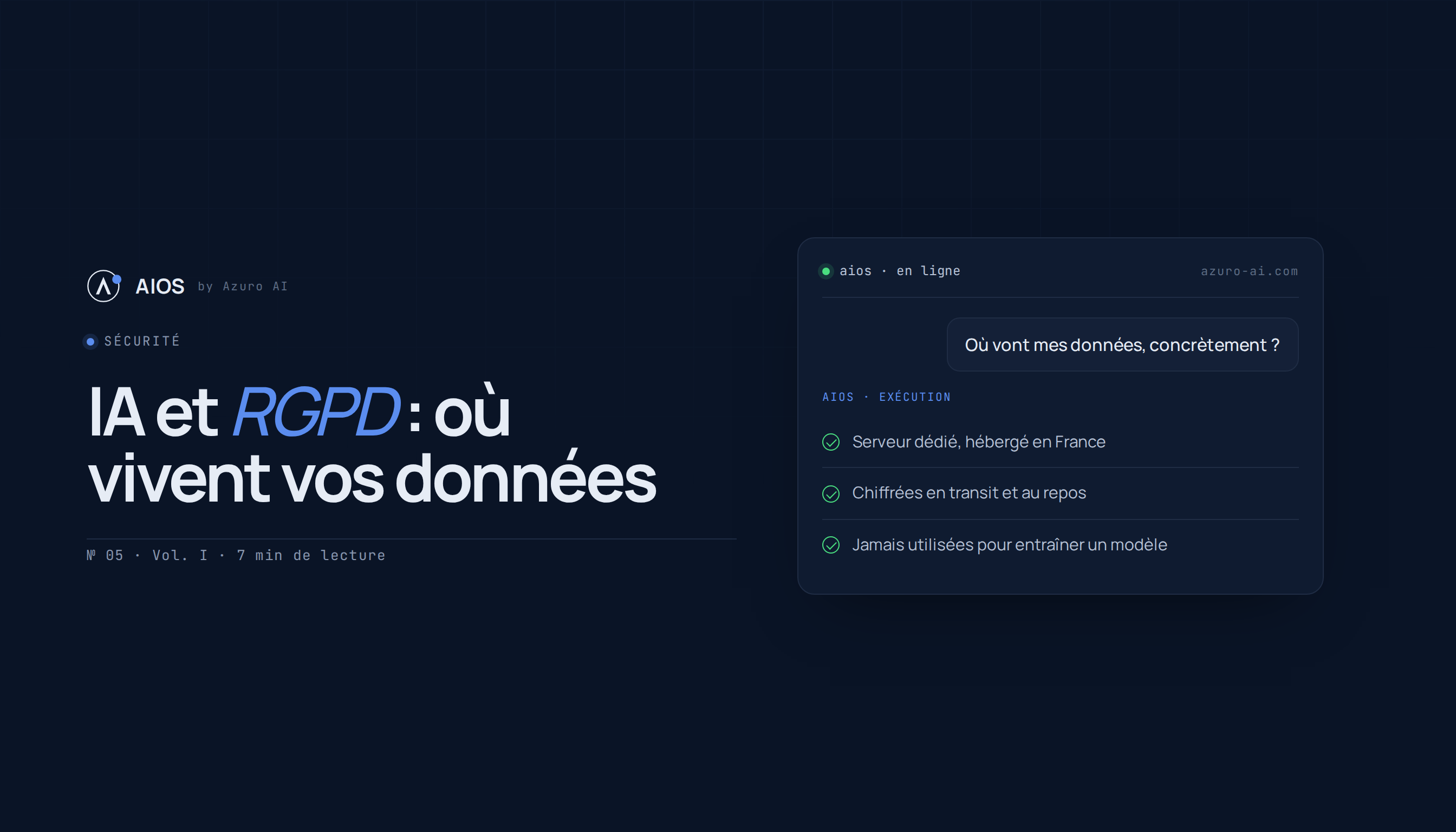 IA et RGPD : où vivent vraiment les données de votre entreprise