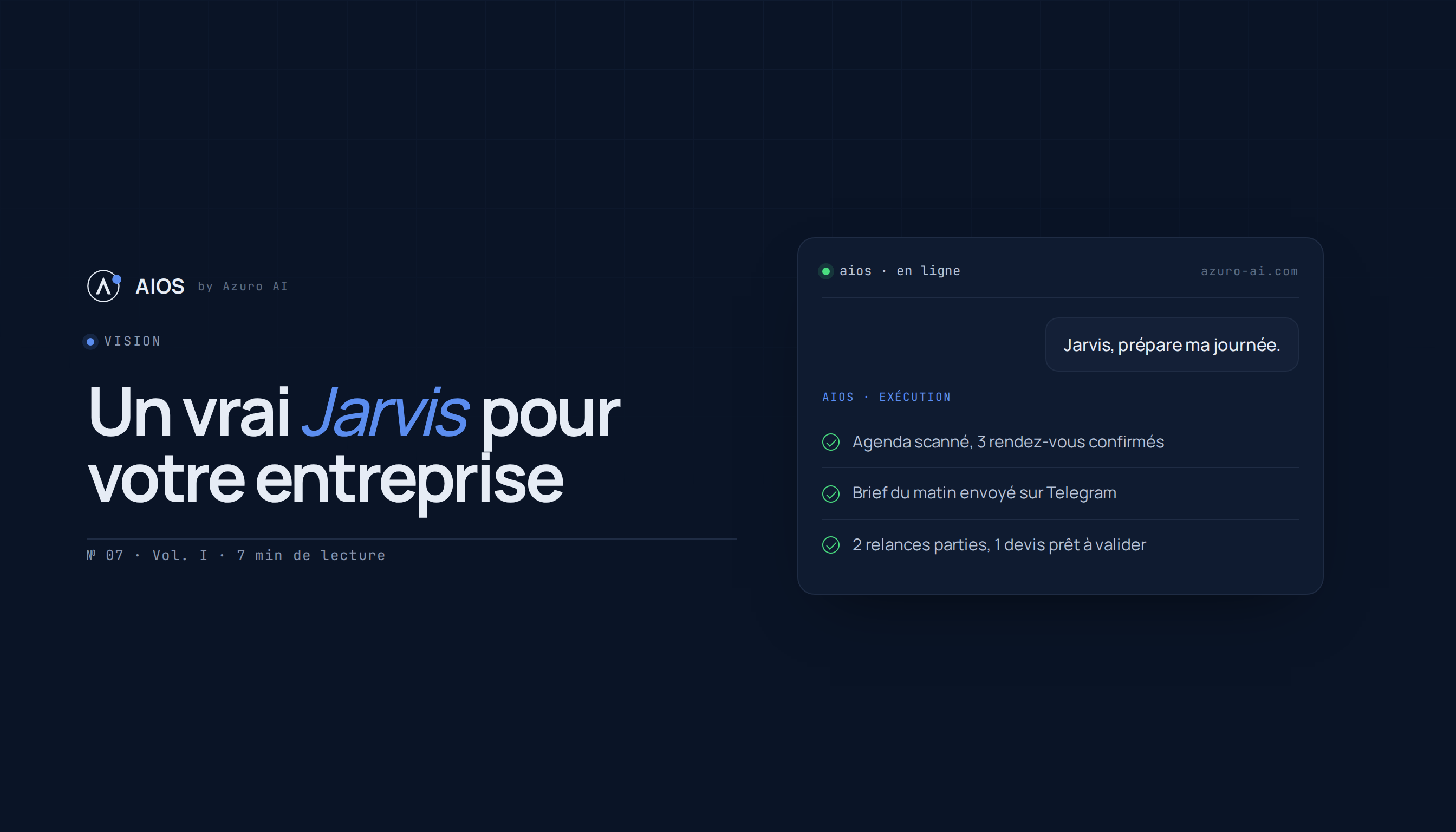 Jarvis IA : un vrai Jarvis pour votre entreprise, ça existe